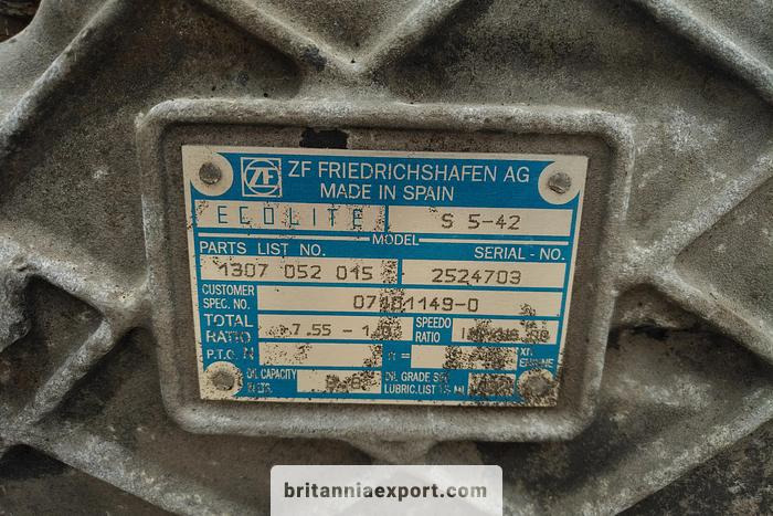 ZF Ecolite S5-42 Manual Gearbox – 5-Speed | Fits Nissan Atleon Trucks - Girkasse: bilde 3 ZF Ecolite S5-42 Manual Gearbox – 5-Speed | Fits Nissan Atleon Trucks - Girkasse: bilde 3