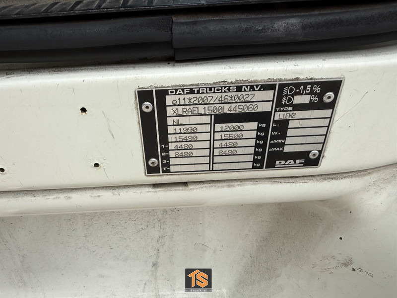 Skapbil DAF LF 210 FA 12 TON - LADEBORDWAND - NL TOP TRUCK: bilde 8