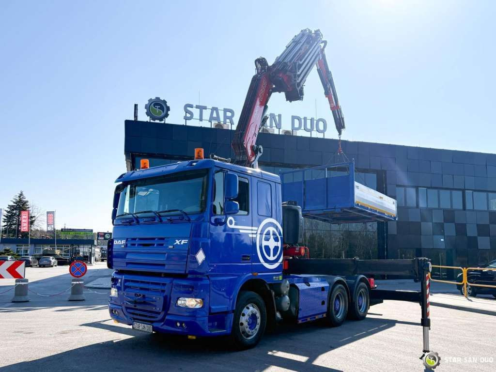 DAF XF 105.510 6x4 FASSI 450 FLY JIB Winch 5th - Kranbil: bilde 1 DAF XF 105.510 6x4 FASSI 450 FLY JIB Winch 5th - Kranbil: bilde 1
