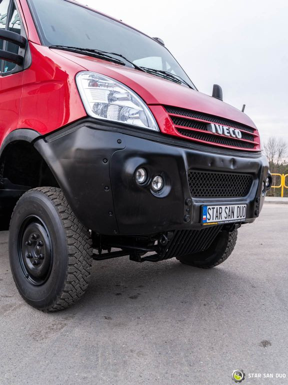Varebil med skap, Varebil med dobbelt førerhus Iveco DAILLY 4x4 CAMPER EXPEDITION DOKA: bilde 9