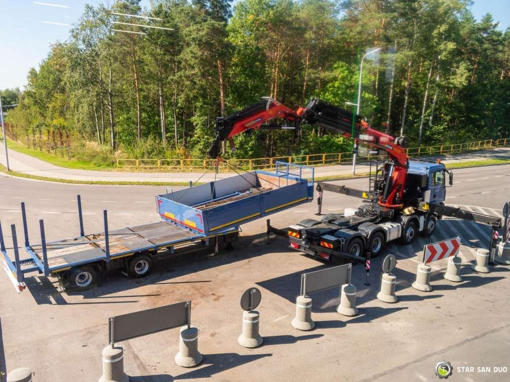 MAN TGA 35.440 8X6H PALFINGER 60002 Semi-trailer - Kranbil: bilde 4 MAN TGA 35.440 8X6H PALFINGER 60002 Semi-trailer - Kranbil: bilde 4