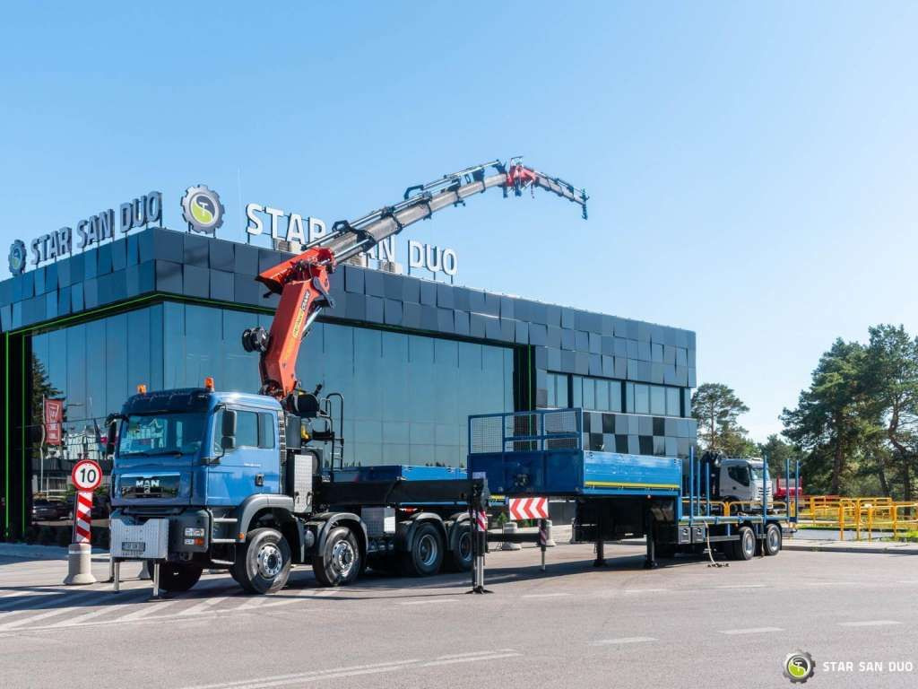 MAN TGA 35.440 8X6H PALFINGER 60002 Semi-trailer - Kranbil: bilde 3 MAN TGA 35.440 8X6H PALFINGER 60002 Semi-trailer - Kranbil: bilde 3