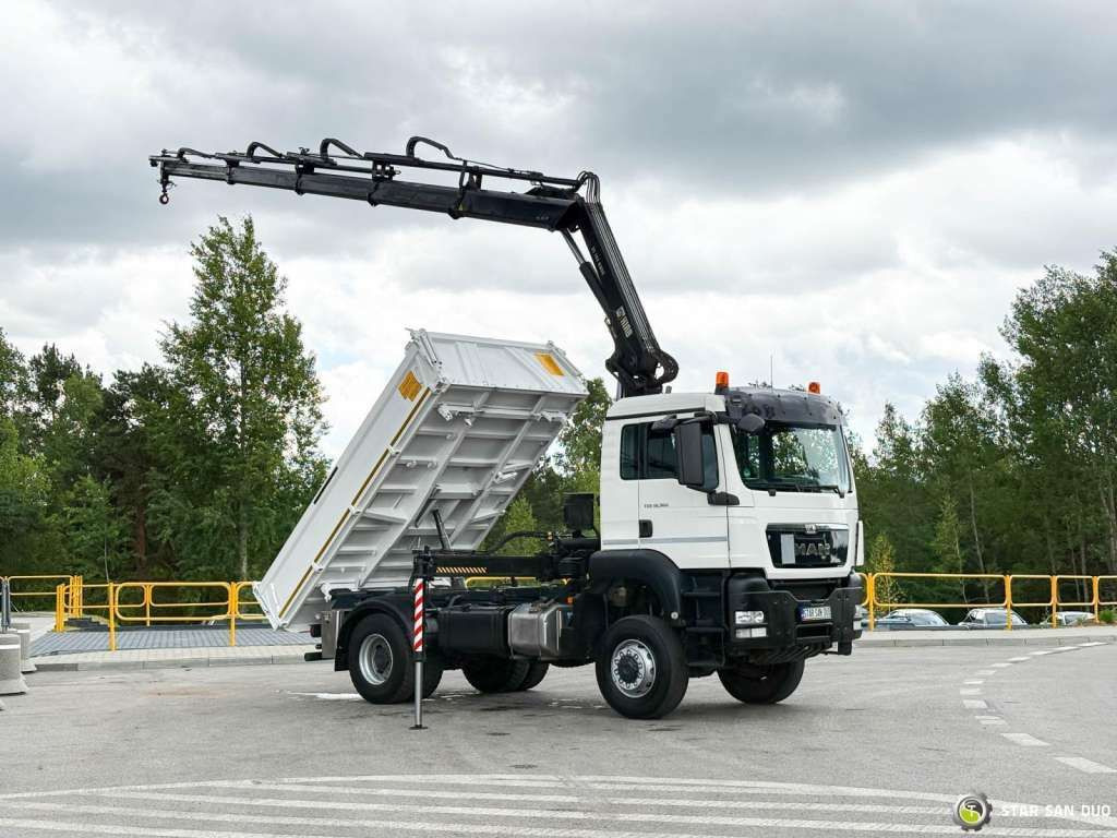 MAN TGS 18.360 4x4 HIAB 144 E-4 Crane Kipper - Tippbil: bilde 2 MAN TGS 18.360 4x4 HIAB 144 E-4 Crane Kipper - Tippbil: bilde 2