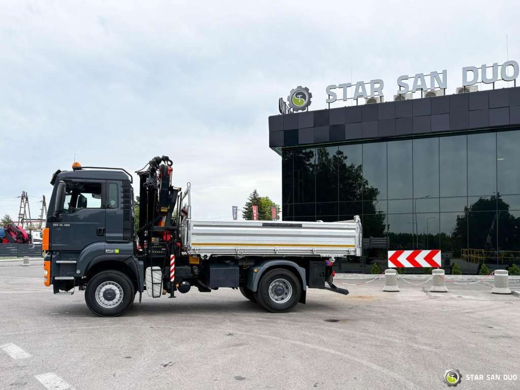 Kranbil MAN TGS 18.480 PALFINGER PK 16502 HDS Crane,Kipper: bilde 9 Kranbil MAN TGS 18.480 PALFINGER PK 16502 HDS Crane,Kipper: bilde 9