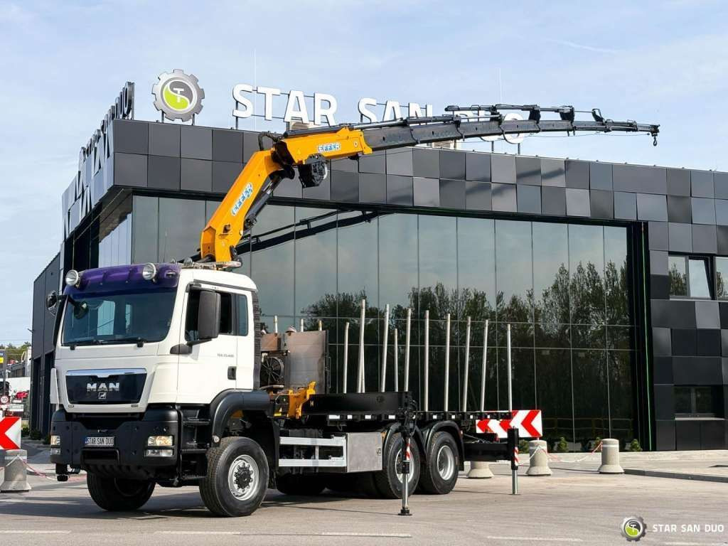 MAN TGS 33.400 6x6 BL EFFER 315/8S HDS Crane 2019 - Kranbil: bilde 1 MAN TGS 33.400 6x6 BL EFFER 315/8S HDS Crane 2019 - Kranbil: bilde 1