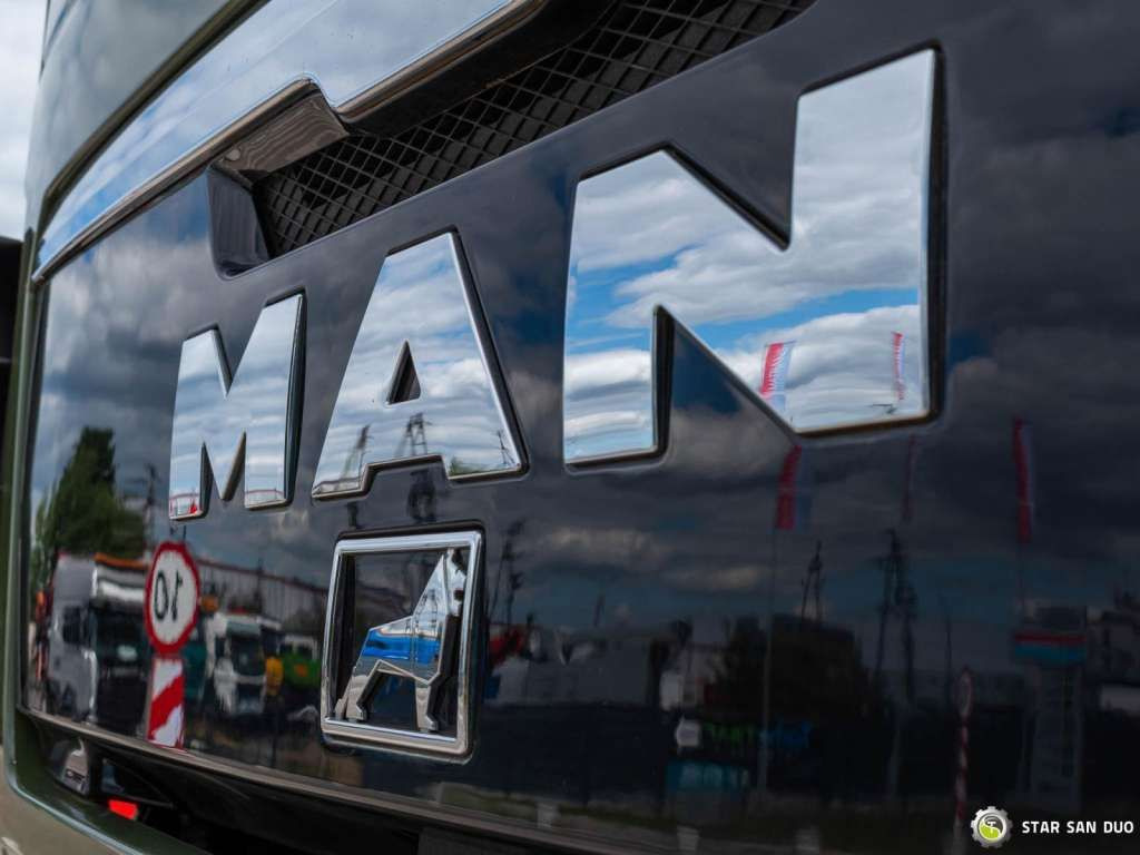 Kranbil MAN  TGS 35.480 PALFINGER PK 20002 HDS Grapple Tippe: bilde 23