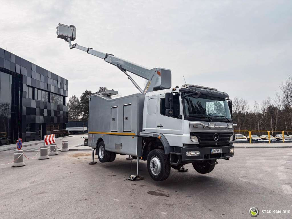 Mercedes-Benz 1529 4x4 Atego Lift Palfinger Wumag WT 230 - Billift: bilde 5 Mercedes-Benz 1529 4x4 Atego Lift Palfinger Wumag WT 230 - Billift: bilde 5