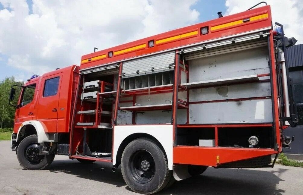 Brannbil Mercedes-Benz 4x4 ATEGO 1225 Firebrigade Feuerwehr: bilde 6