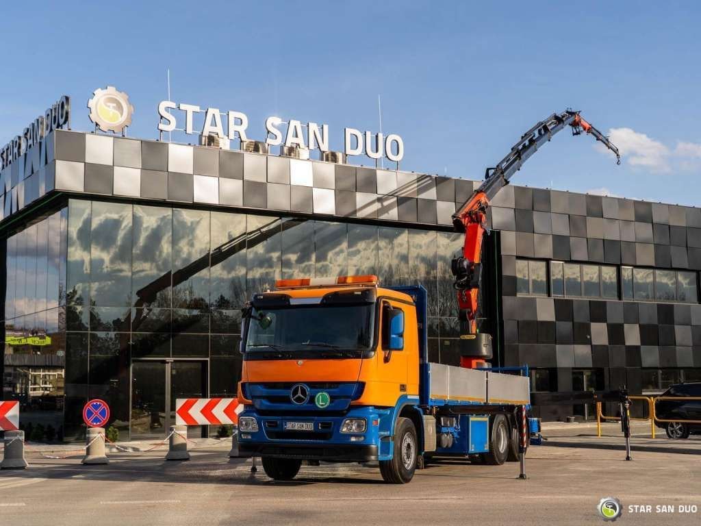 Mercedes-Benz ACTROS 2541 6x2 Palfinger PK 34002 Crane Winch - Kranbil: bilde 1 Mercedes-Benz ACTROS 2541 6x2 Palfinger PK 34002 Crane Winch - Kranbil: bilde 1