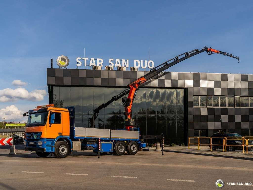 Mercedes-Benz ACTROS 2541 6x2 Palfinger PK 34002 Crane Winch - Kranbil: bilde 3 Mercedes-Benz ACTROS 2541 6x2 Palfinger PK 34002 Crane Winch - Kranbil: bilde 3