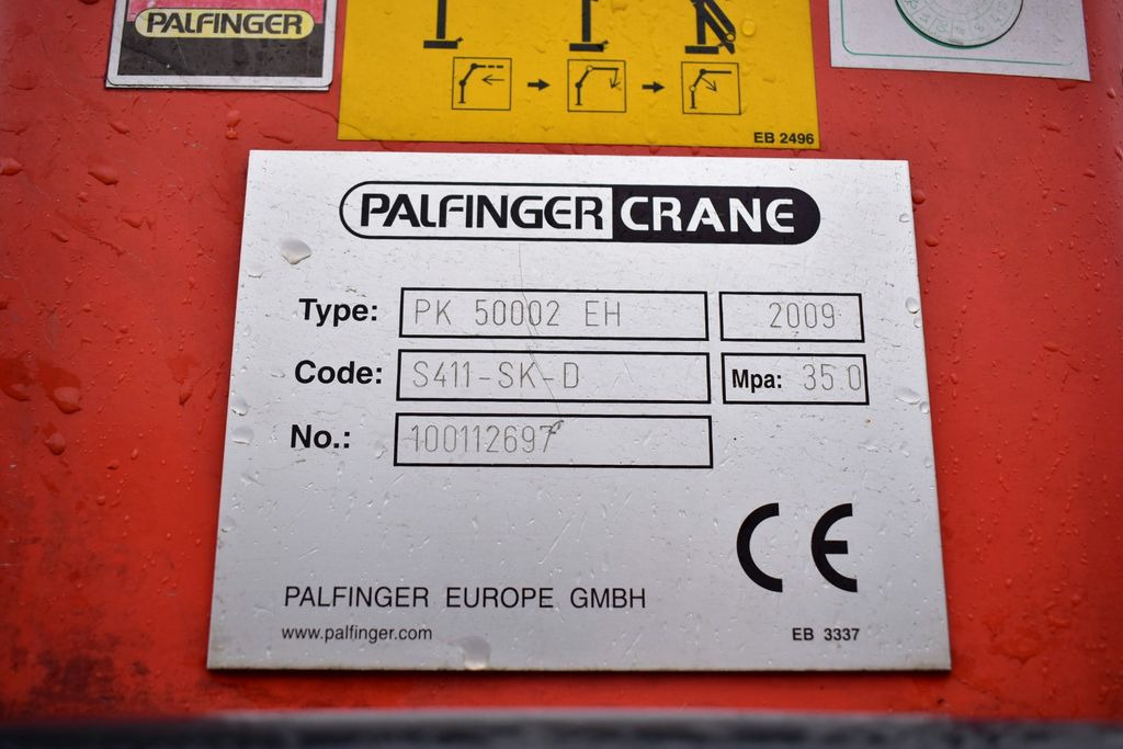 Kranbil, Planbil Mercedes-Benz ACTROS 2546 6x2 Palfinger PK 50002 EURO 5 Cran .: bilde 23 Kranbil, Planbil Mercedes-Benz ACTROS 2546 6x2 Palfinger PK 50002 EURO 5 Cran .: bilde 23