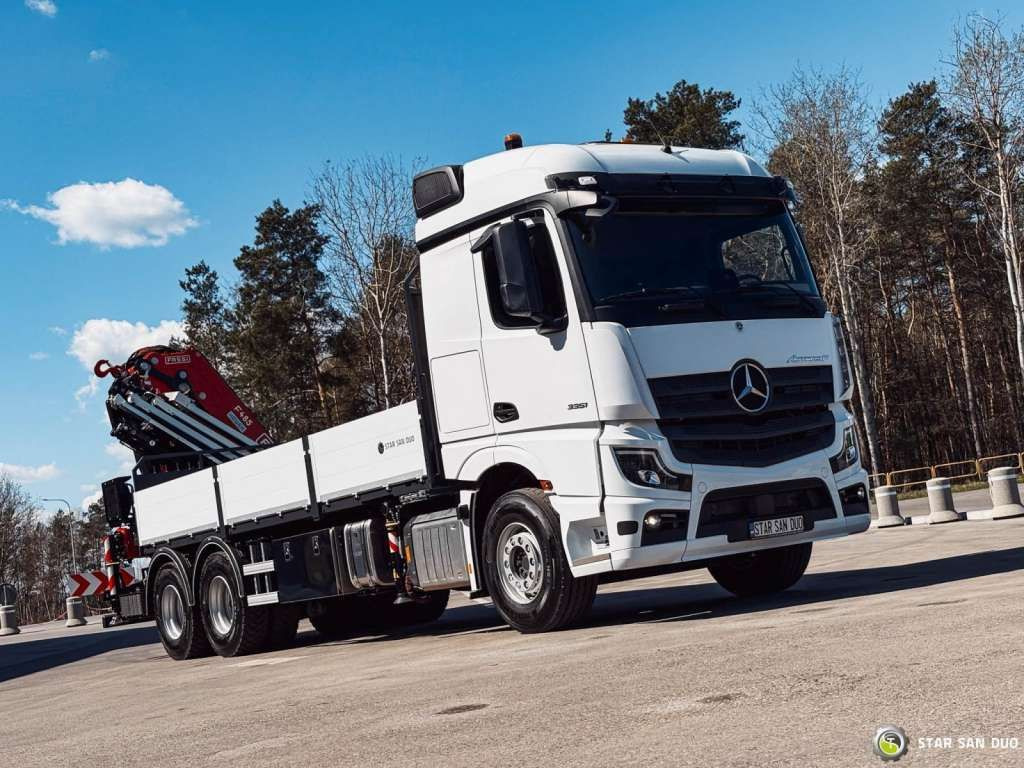 Mercedes-Benz ACTROS 3351 NEW 6x4 Fassi F485 Crane - Kranbil: bilde 2 Mercedes-Benz ACTROS 3351 NEW 6x4 Fassi F485 Crane - Kranbil: bilde 2