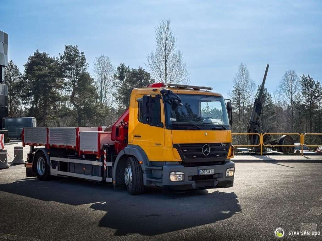 Tippbil Mercedes-Benz  AXOR 1824 4x2 HMF 975 HDS Crane  Rotator Kipper Mercedes-Benz  AXOR 1824 4x2 HMF 975 HDS Crane  Rotator Kipper: bilde 12