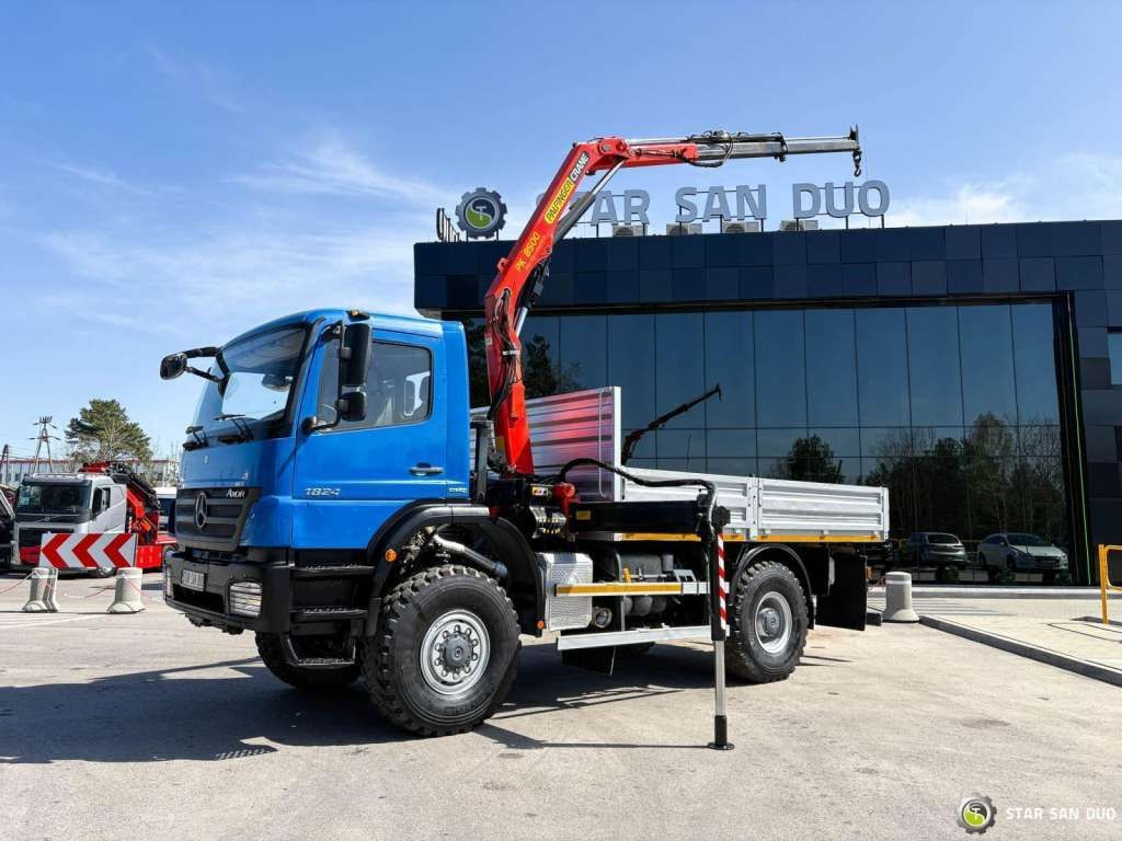 Mercedes-Benz AXOR 1824 4x4 PALFINGER PK 8500 Crane Kran - Kranbil: bilde 3 Mercedes-Benz AXOR 1824 4x4 PALFINGER PK 8500 Crane Kran - Kranbil: bilde 3