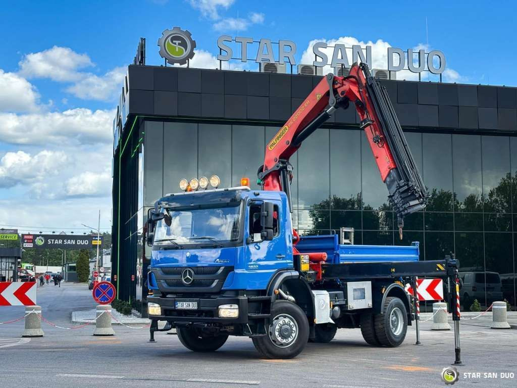 Mercedes-Benz AXOR 1833 4x4 Palfinger PK 22002 EH Crane Winch - Tippbil: bilde 5 Mercedes-Benz AXOR 1833 4x4 Palfinger PK 22002 EH Crane Winch - Tippbil: bilde 5