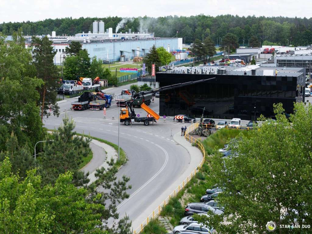 Tippbil Mercedes-Benz  Actros 1841 AK 4x4 Hiab 288E-7 Crane Kipper: bilde 8