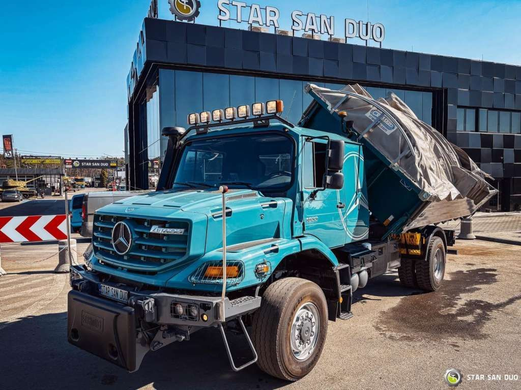 Mercedes-Benz Zetros 1833 4x4 Kipper Camper Chassis - Tippbil: bilde 4 Mercedes-Benz Zetros 1833 4x4 Kipper Camper Chassis - Tippbil: bilde 4