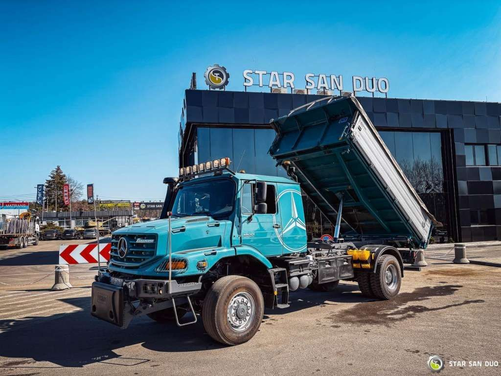 Mercedes-Benz Zetros 1833 4x4 Kipper Camper Chassis - Tippbil: bilde 1 Mercedes-Benz Zetros 1833 4x4 Kipper Camper Chassis - Tippbil: bilde 1