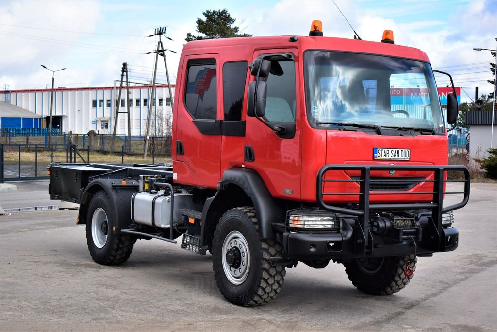 Renault MIDLUM 4x4 OFF ROAD DOKA FIRETRUCK CAMPER ! - Chassis lastebil: bilde 1 Renault MIDLUM 4x4 OFF ROAD DOKA FIRETRUCK CAMPER ! - Chassis lastebil: bilde 1