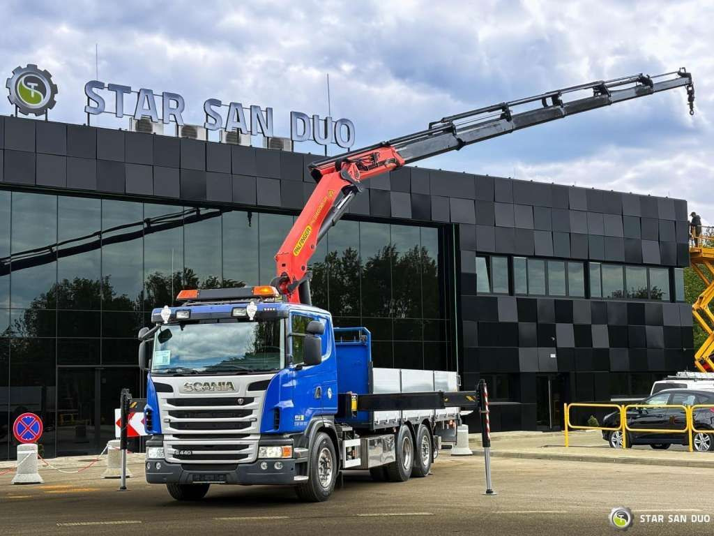 Scania G440 6x2 PALFINGER PK 34002SH Crane Kran - Kranbil: bilde 1 Scania G440 6x2 PALFINGER PK 34002SH Crane Kran - Kranbil: bilde 1