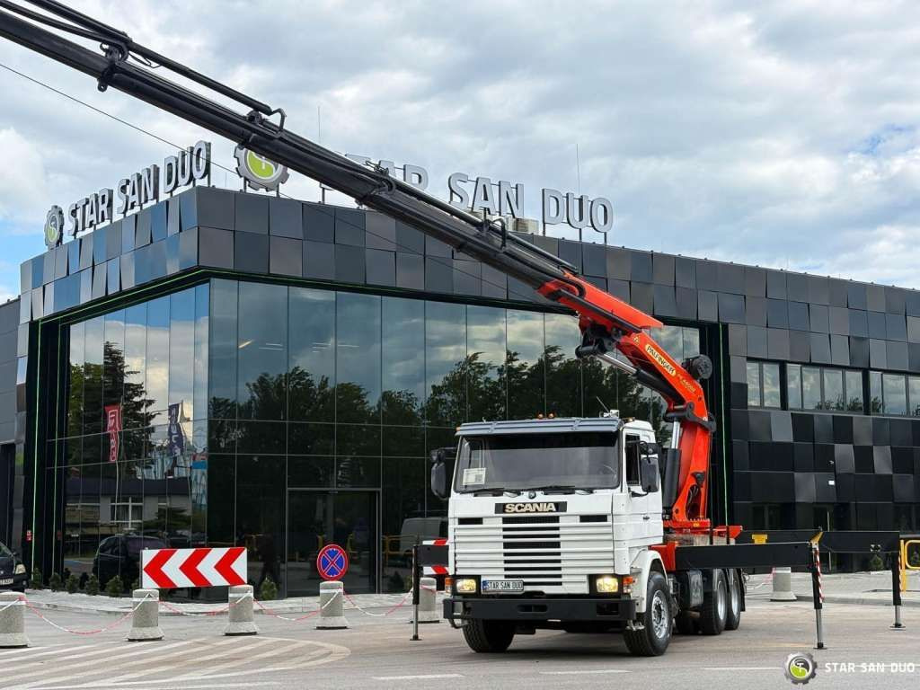 Scania R143 HL 6x2 PALFINGER PK44002 Crane - Kranbil: bilde 3 Scania R143 HL 6x2 PALFINGER PK44002 Crane - Kranbil: bilde 3