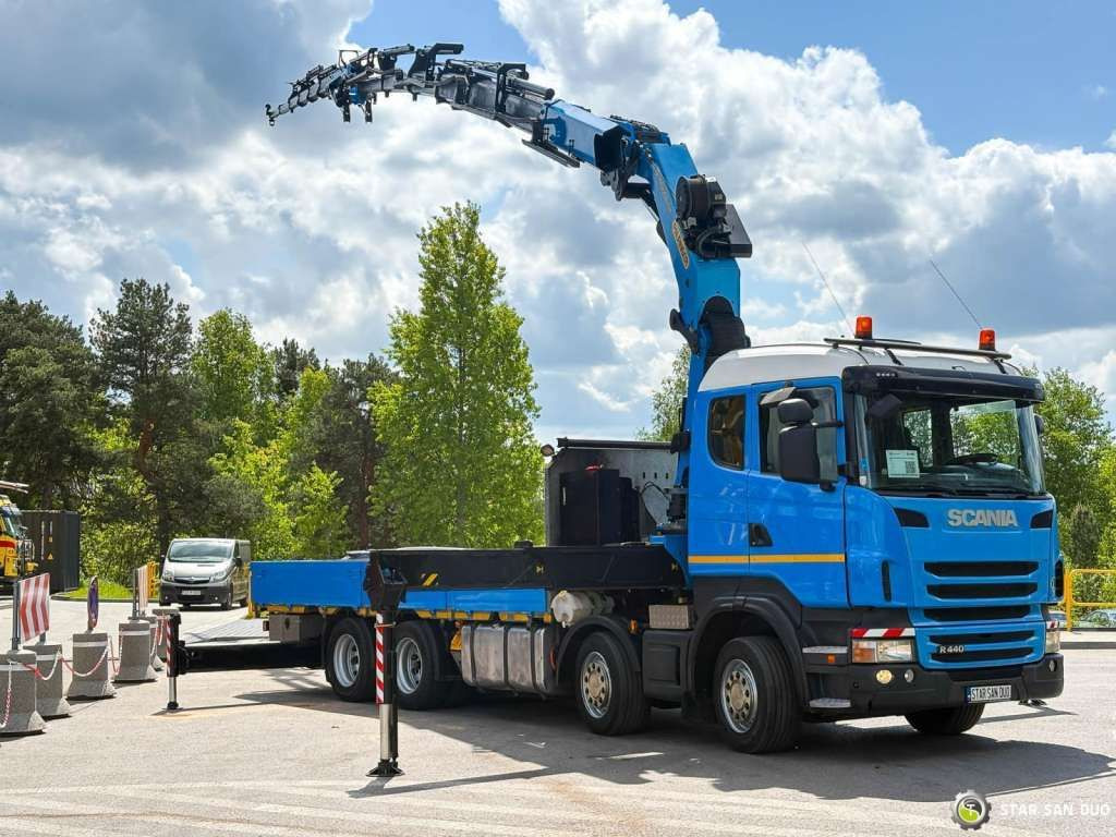 Scania R440 8x4 Palfinger PK50002 FLY JIB Crane Winch - Kranbil: bilde 2 Scania R440 8x4 Palfinger PK50002 FLY JIB Crane Winch - Kranbil: bilde 2