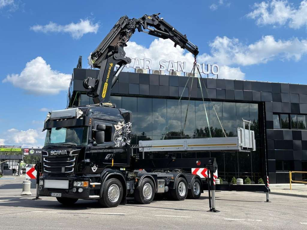 Scania R560 8x2 PALFINGER PK 92002 SH Fly Jib Winch 5t - Kranbil: bilde 2 Scania R560 8x2 PALFINGER PK 92002 SH Fly Jib Winch 5t - Kranbil: bilde 2