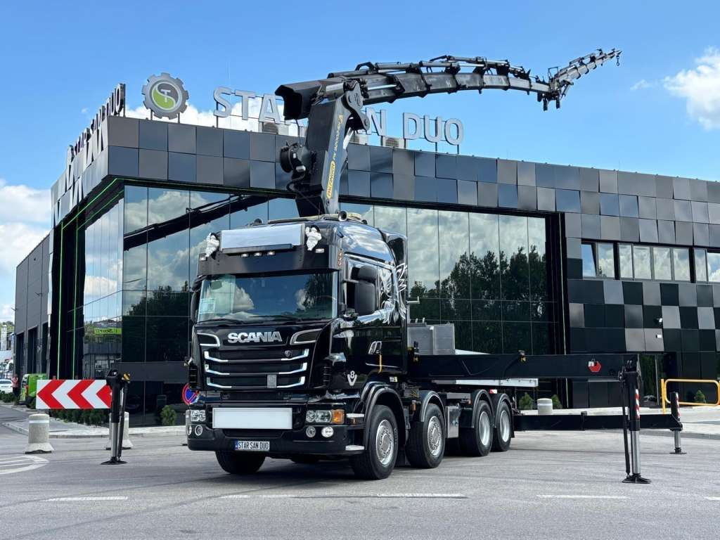 Scania R560 8x2 PALFINGER PK 92002 SH Fly Jib Winch 5t - Kranbil: bilde 1 Scania R560 8x2 PALFINGER PK 92002 SH Fly Jib Winch 5t - Kranbil: bilde 1