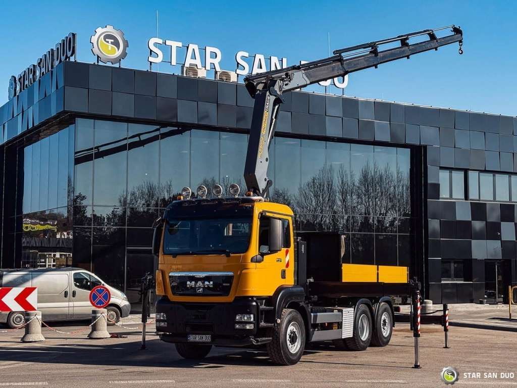 MAN TGS 28.480 6x4x4 H PALFINGER PK 29002 CRANE 5th - Trekkvogn: bilde 1 MAN TGS 28.480 6x4x4 H PALFINGER PK 29002 CRANE 5th - Trekkvogn: bilde 1