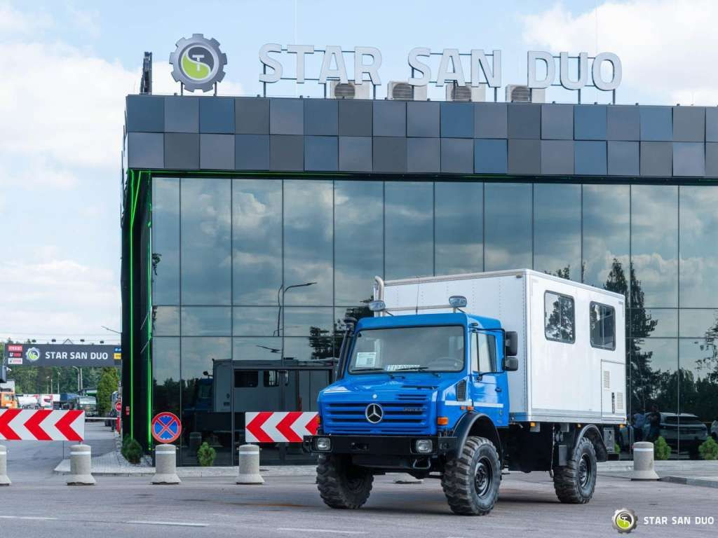 Unimog Mercedes-Benz Unimog U 4000 4x4 Camper Expeditio - Chassis lastebil: bilde 1 Unimog Mercedes-Benz Unimog U 4000 4x4 Camper Expeditio - Chassis lastebil: bilde 1