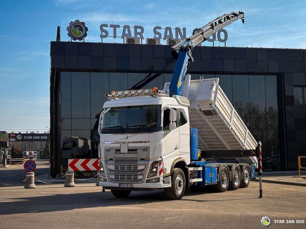 Volvo FH 16.550 8x4 Palfinger PK 34002-SH Crane Kippe - Kranbil: bilde 1 Volvo FH 16.550 8x4 Palfinger PK 34002-SH Crane Kippe - Kranbil: bilde 1