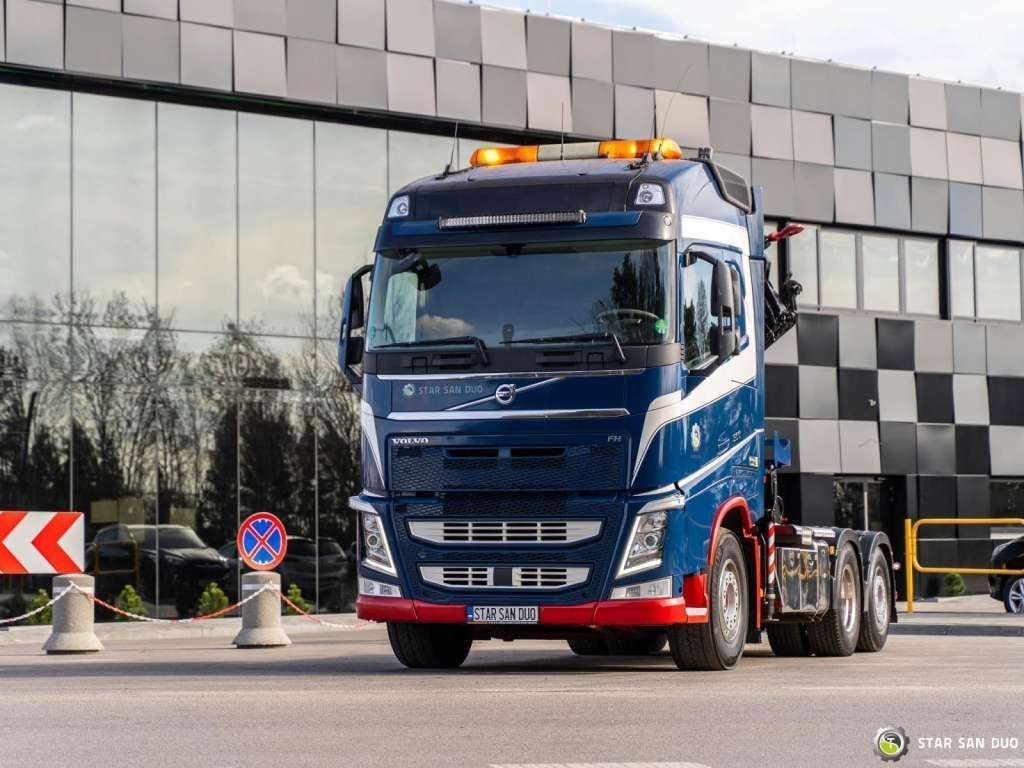 Volvo FH 500 6x2 HMF 3220-K5 HDS Crane Euro 6 - Kranbil, Trekkvogn: bilde 5 Volvo FH 500 6x2 HMF 3220-K5 HDS Crane Euro 6 - Kranbil, Trekkvogn: bilde 5