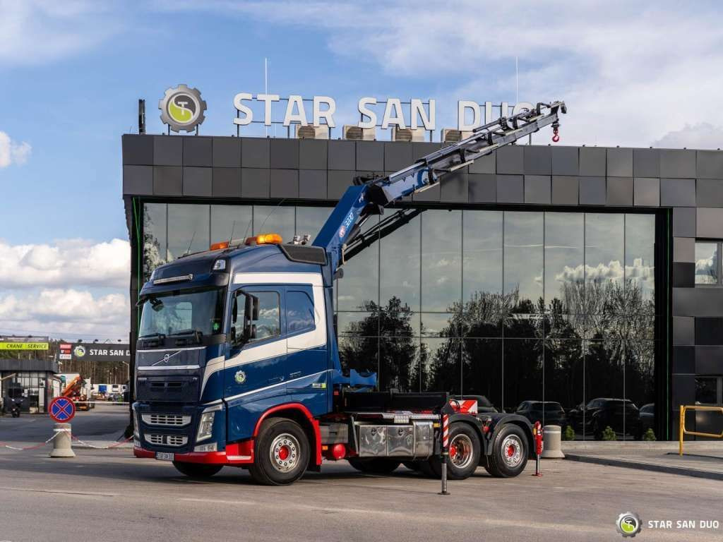 Volvo FH 500 6x2 HMF 3220-K5 HDS Crane Euro 6 - Kranbil, Trekkvogn: bilde 4 Volvo FH 500 6x2 HMF 3220-K5 HDS Crane Euro 6 - Kranbil, Trekkvogn: bilde 4