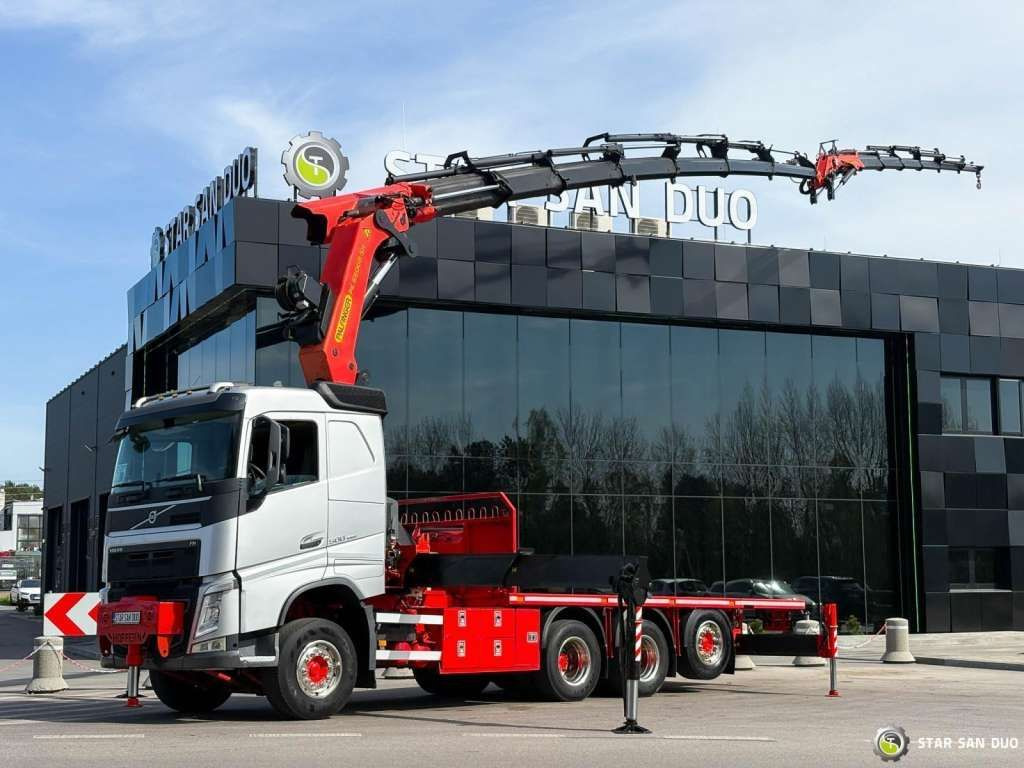 Volvo FH 500 8x4*4 PK65002 Fly JIB Crane 7456 h Winch - Kranbil: bilde 1 Volvo FH 500 8x4*4 PK65002 Fly JIB Crane 7456 h Winch - Kranbil: bilde 1