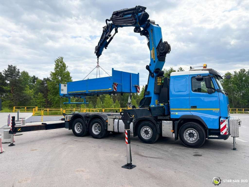 Volvo FH 500 8x4 Palfinger PK 92002 SH Fly Jib Winch - Kranbil: bilde 3 Volvo FH 500 8x4 Palfinger PK 92002 SH Fly Jib Winch - Kranbil: bilde 3
