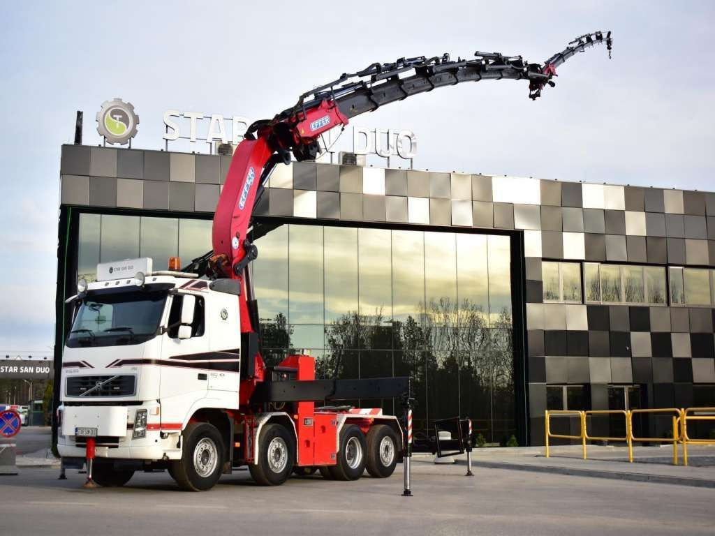 Volvo FH 520 8x2 EFFER 850 Fly Jib Winch 5th - Kranbil, Trekkvogn: bilde 5 Volvo FH 520 8x2 EFFER 850 Fly Jib Winch 5th - Kranbil, Trekkvogn: bilde 5