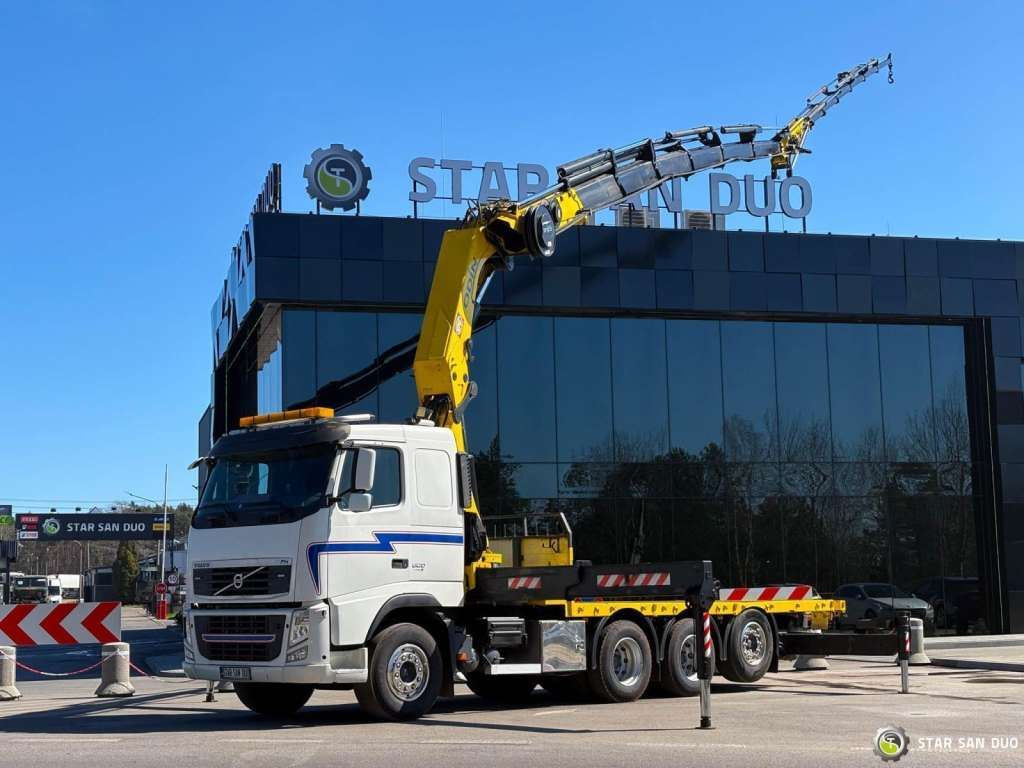 Volvo FH 520 8x4 HMF ODIN K6 EURO 5 FLY JIB Crane - Kranbil: bilde 1 Volvo FH 520 8x4 HMF ODIN K6 EURO 5 FLY JIB Crane - Kranbil: bilde 1