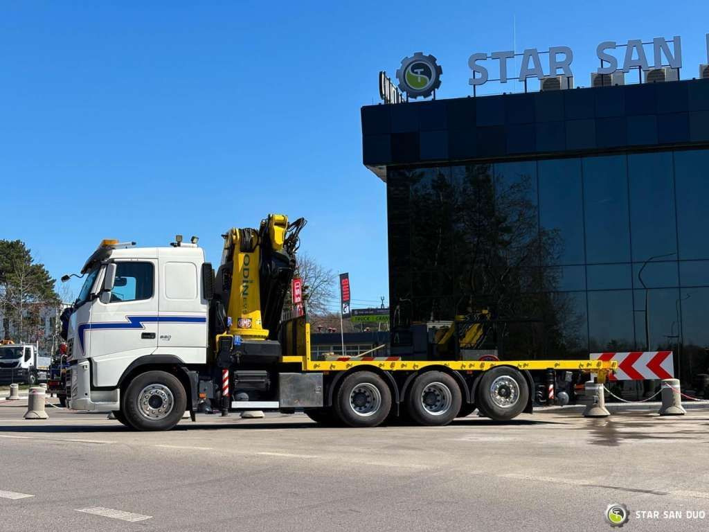 Volvo FH 520 8x4 HMF ODIN K6 EURO 5 FLY JIB Crane - Kranbil: bilde 4 Volvo FH 520 8x4 HMF ODIN K6 EURO 5 FLY JIB Crane - Kranbil: bilde 4
