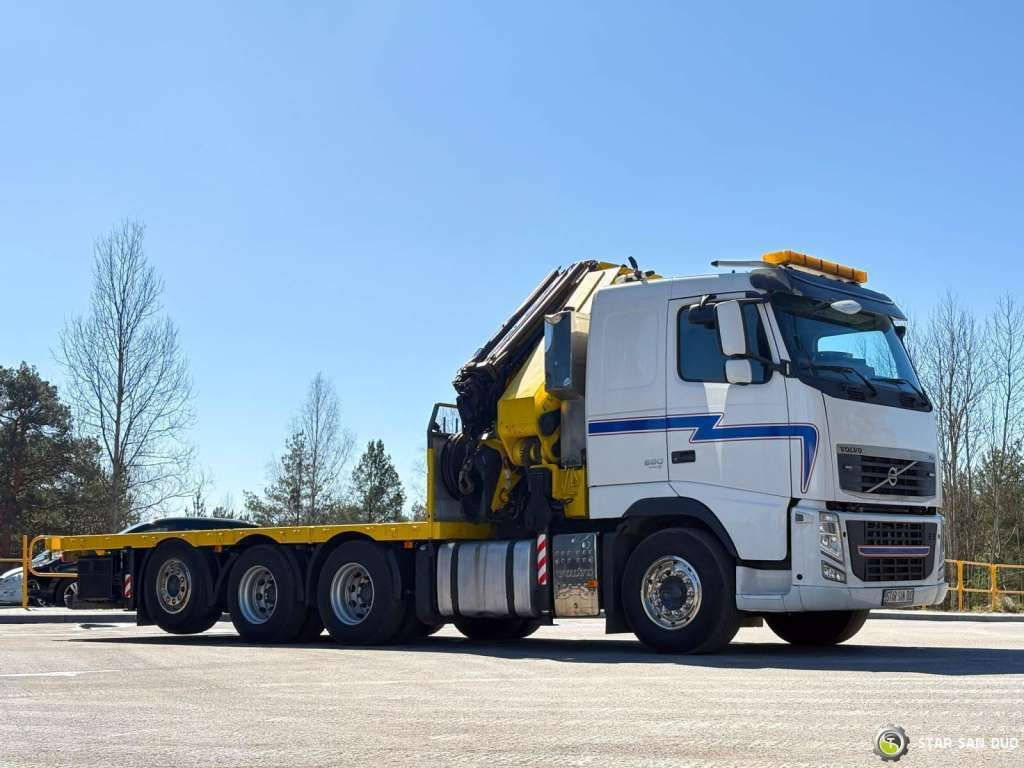 Volvo FH 520 8x4 HMF ODIN K6 EURO 5 FLY JIB Crane - Kranbil: bilde 5 Volvo FH 520 8x4 HMF ODIN K6 EURO 5 FLY JIB Crane - Kranbil: bilde 5