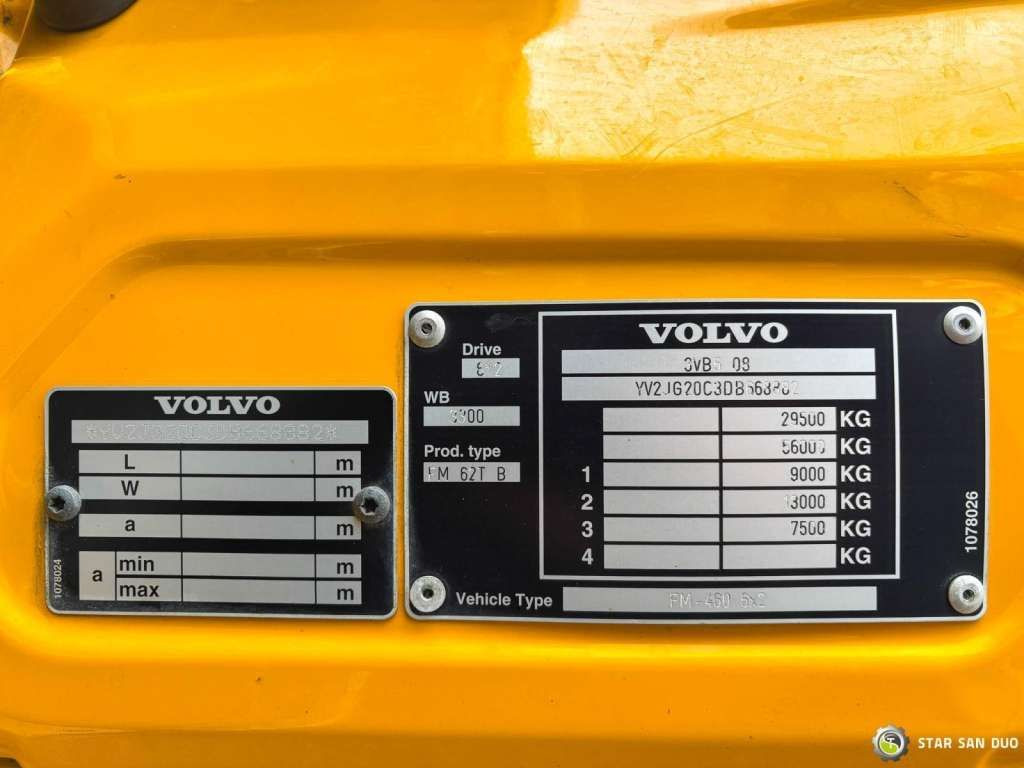 Kranbil Volvo  FM 460 6x4x4 HMF 3220 Crane HDS: bilde 20