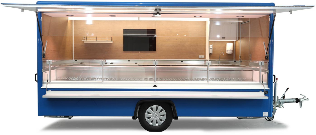 Verkaufsanhänger BORCO HÖHNS - Salgsvogn: bilde 1 Verkaufsanhänger BORCO HÖHNS - Salgsvogn: bilde 1