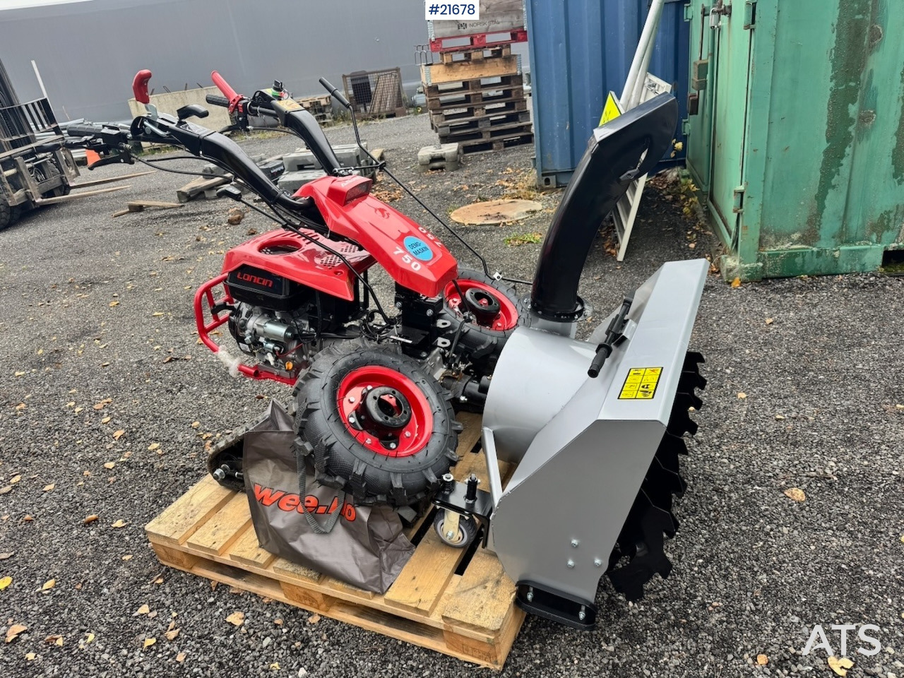 Agro 750 - Tohjulstraktor: bilde 1 Agro 750 - Tohjulstraktor: bilde 1