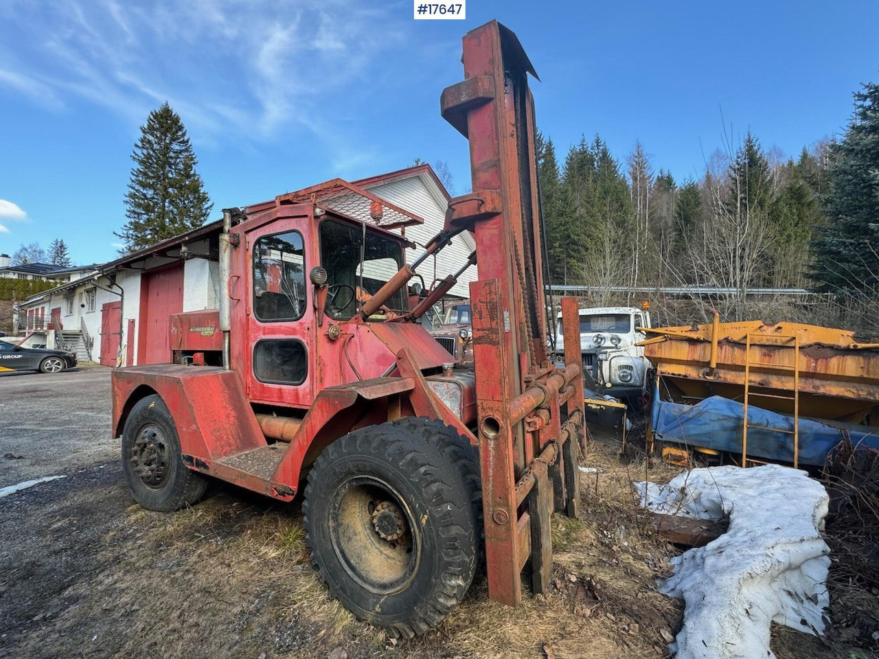 Ålvsereds motvektstruck - Gaffeltruck: bilde 1 Ålvsereds motvektstruck - Gaffeltruck: bilde 1