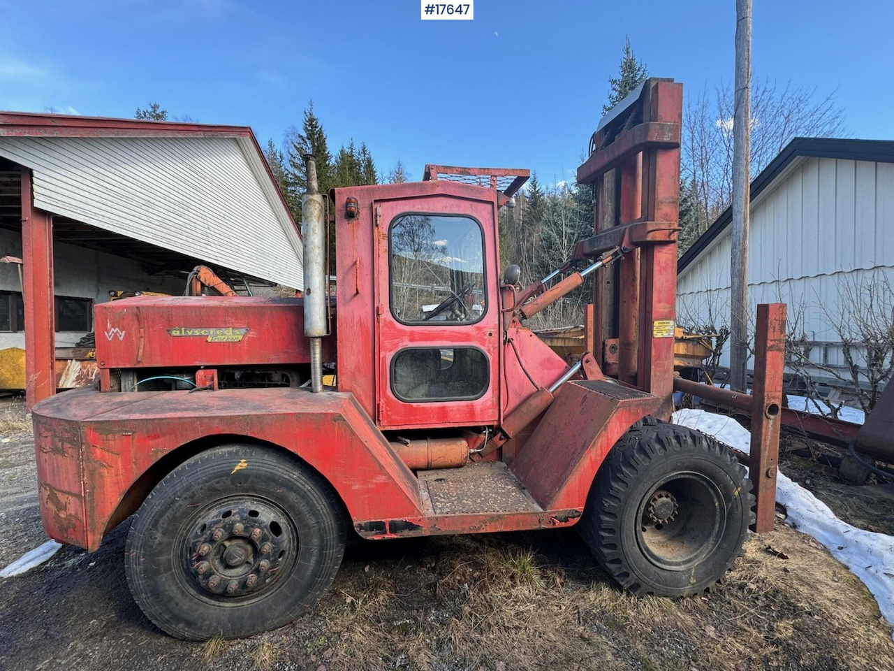 Ålvsereds motvektstruck - Gaffeltruck: bilde 3 Ålvsereds motvektstruck - Gaffeltruck: bilde 3