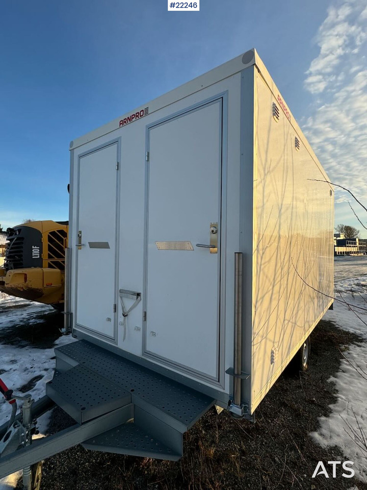 Arnpro Hjulbrakke m/ oppholdsrom og toalett - Container og brakker: bilde 5 Arnpro Hjulbrakke m/ oppholdsrom og toalett - Container og brakker: bilde 5
