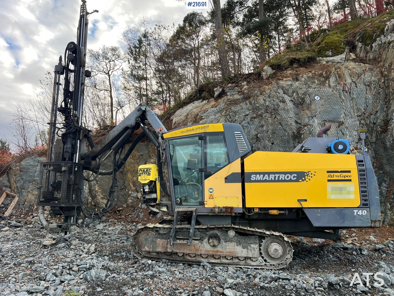 Atlas Copco Flexiroc T40-11 borerigg m/2540 hammer,CME sliper og gps - Borustyr: bilde 1 Atlas Copco Flexiroc T40-11 borerigg m/2540 hammer,CME sliper og gps - Borustyr: bilde 1