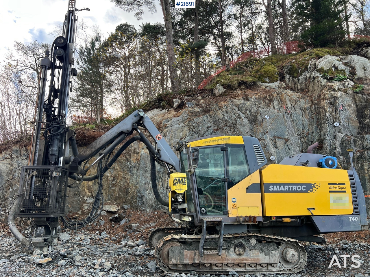 Atlas Copco Flexiroc T40-11 borerigg m/2540 hammer,CME sliper og gps - Borustyr: bilde 2 Atlas Copco Flexiroc T40-11 borerigg m/2540 hammer,CME sliper og gps - Borustyr: bilde 2