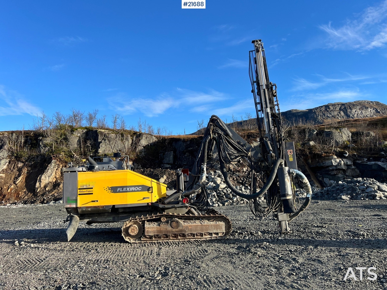 Atlas Copco T35R-01 Borerigg m/ cop 2540 hammer, sliper og Leica gps - Borustyr: bilde 5 Atlas Copco T35R-01 Borerigg m/ cop 2540 hammer, sliper og Leica gps - Borustyr: bilde 5