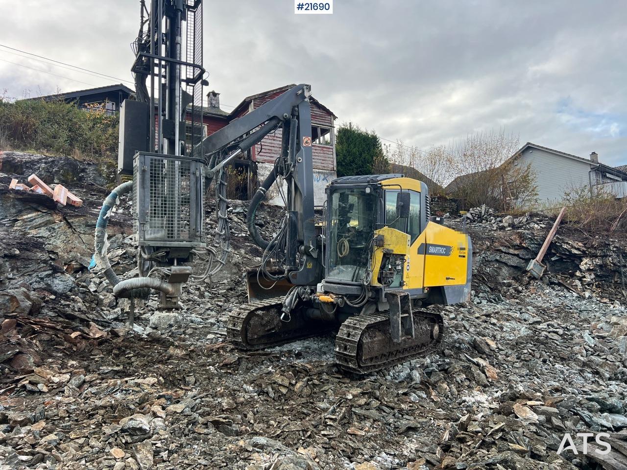 Atlas Copco smartroc T40-11 Borerigg m/ 2560 hammer, CME sliper og Leica gps - Borustyr: bilde 1 Atlas Copco smartroc T40-11 Borerigg m/ 2560 hammer, CME sliper og Leica gps - Borustyr: bilde 1