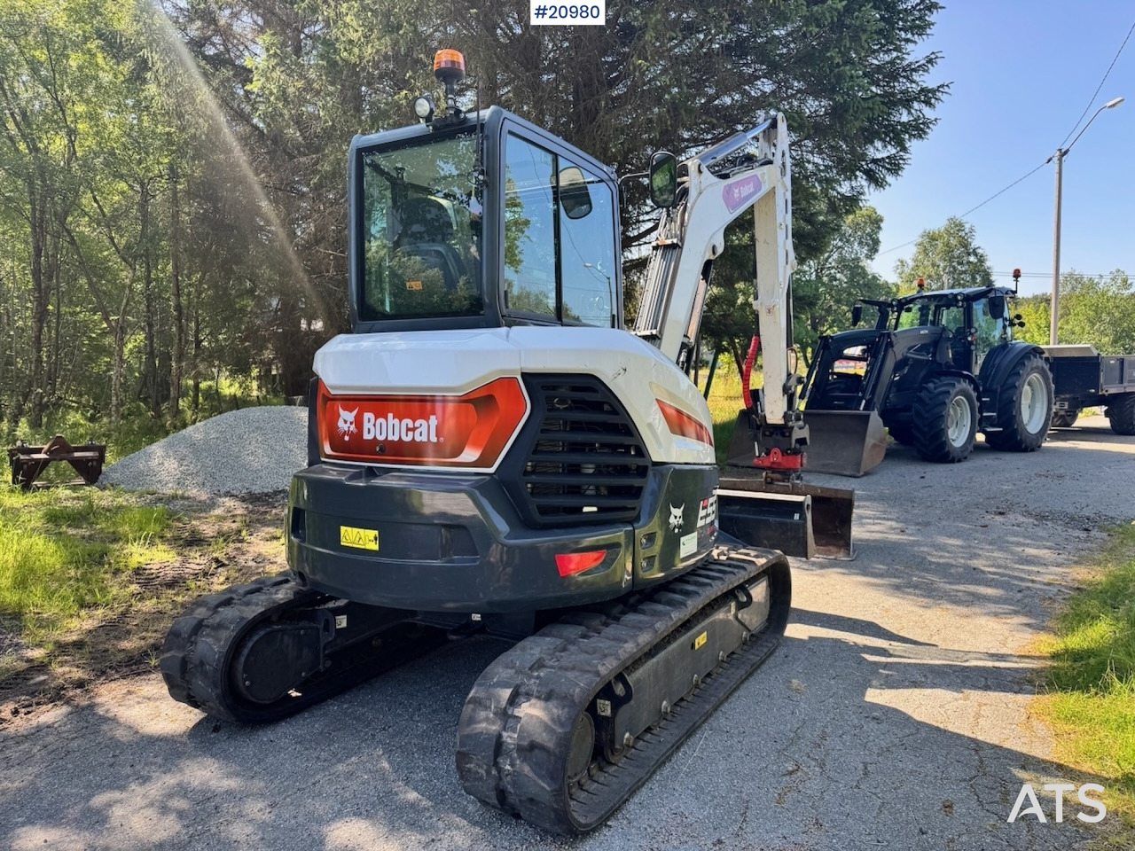 Bobcat E55Z Minigraver m/ Rototilt og 2 skuffer. 230 timer! - Minigraver: bilde 2 Bobcat E55Z Minigraver m/ Rototilt og 2 skuffer. 230 timer! - Minigraver: bilde 2
